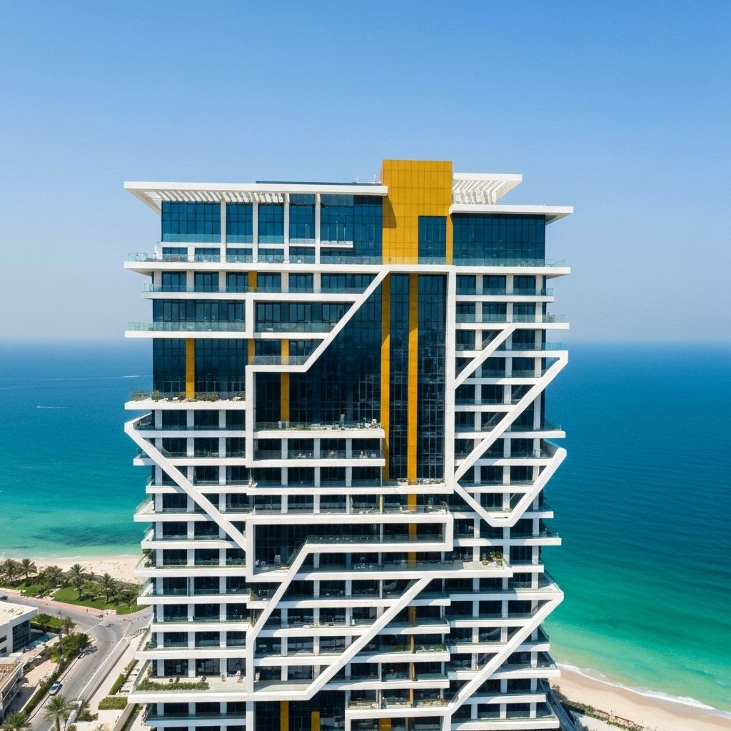 RAK 1 Residences - 12-floor luxury beachfront building